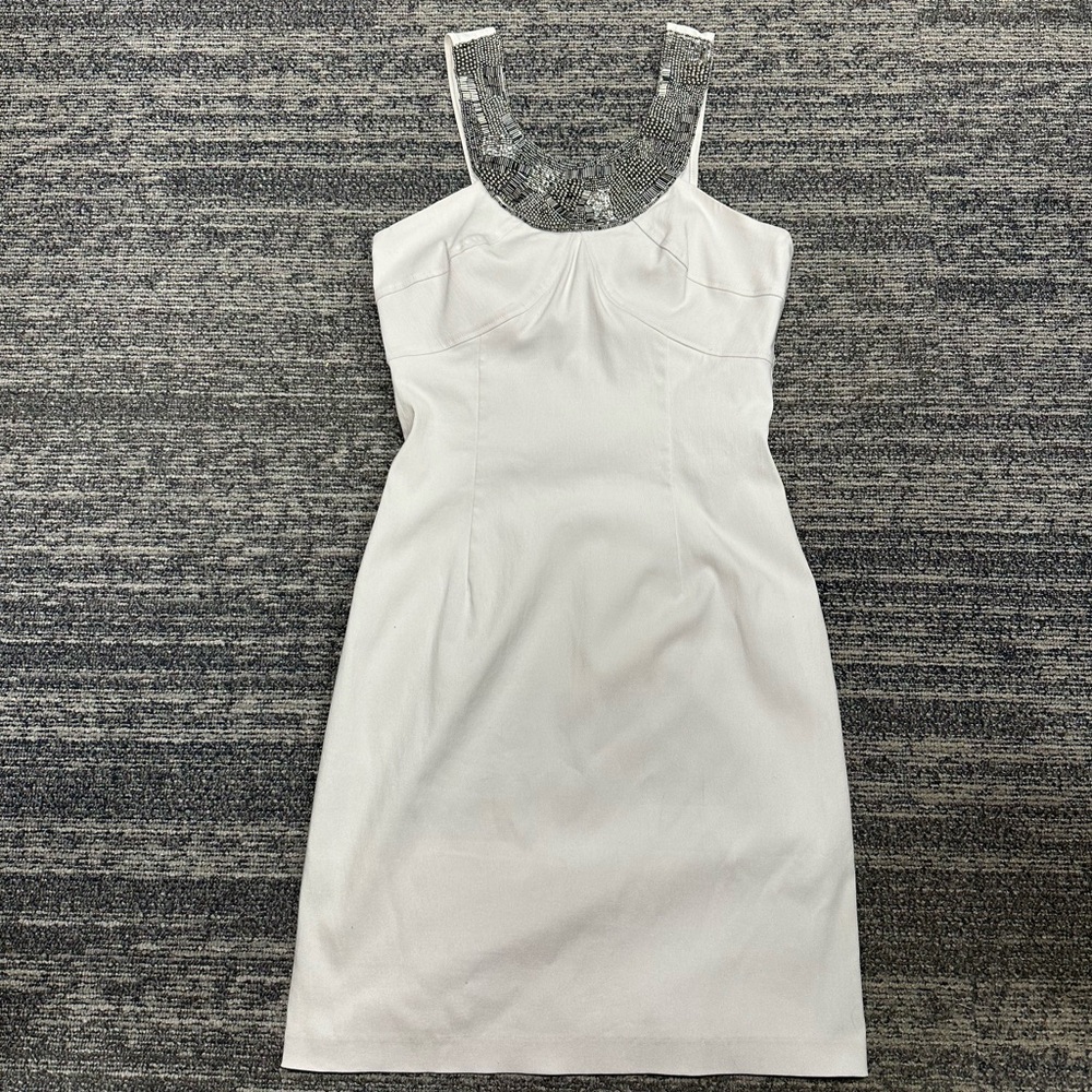 Elegant White Mini Dress